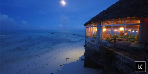 Scenic remote working location visited during a digital nomad career