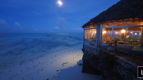 Scenic remote working location visited during a digital nomad career