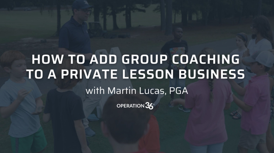 How to Add Group Coaching to A Private Lesson Business