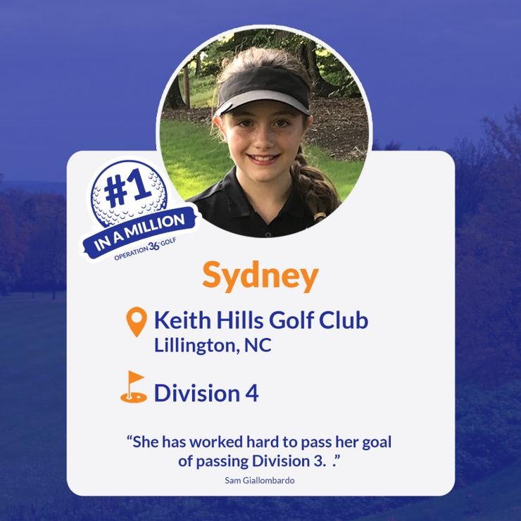 #1inaMillion Golf Sydney instagram post