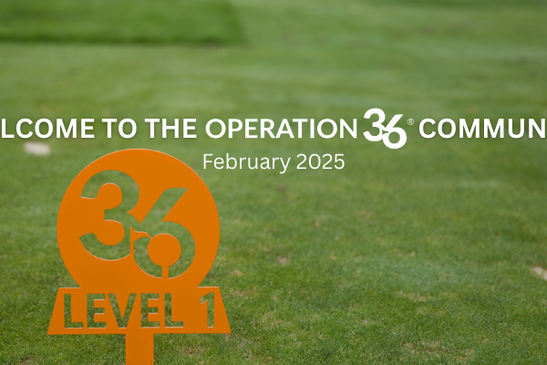 Operation 36 Welcomes New Golf Facilities