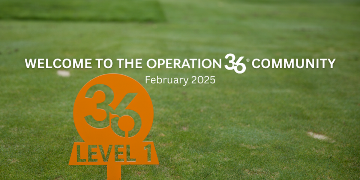Operation 36 Welcomes New Golf Facilities
