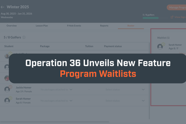 New Feature: Program Waitlists Make Managing Full Classes Easier