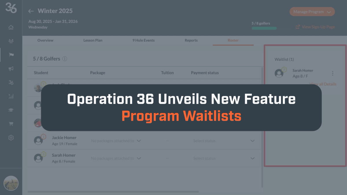 New Feature: Program Waitlists Make Managing Full Classes Easier