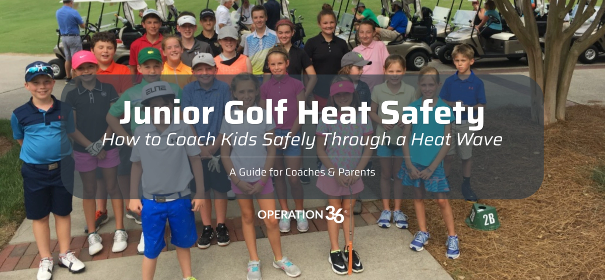 Junior Golf Heat Safety: How to Coach Kids Safely Through a Heat Wave