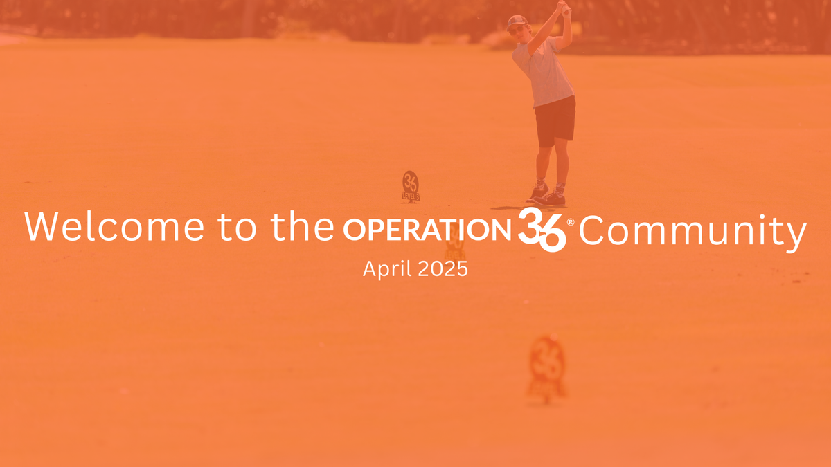 Operation 36 Welcomes New Golf Facilities