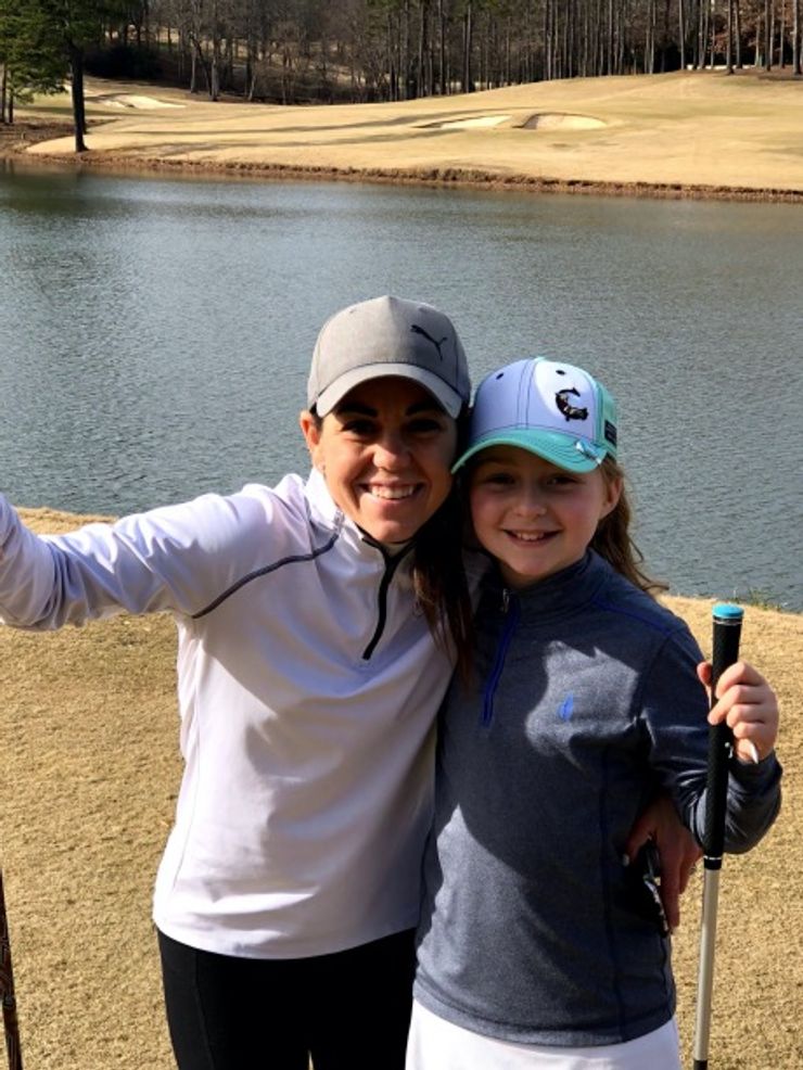Livy #1inaMillion Golfer playing golf