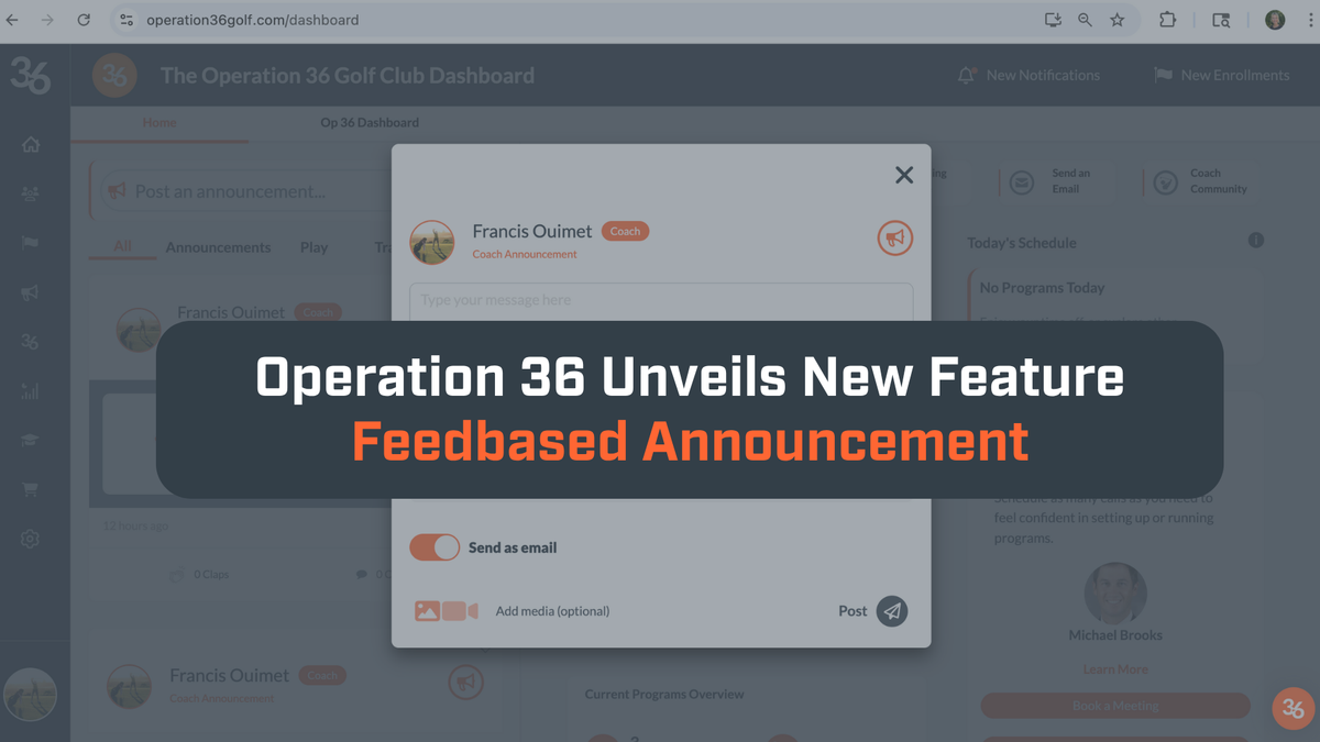 New Feature: Announcements Now Available on the Operation Web App