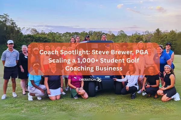 Scaling a 1,000+ Student Golf Coaching Business