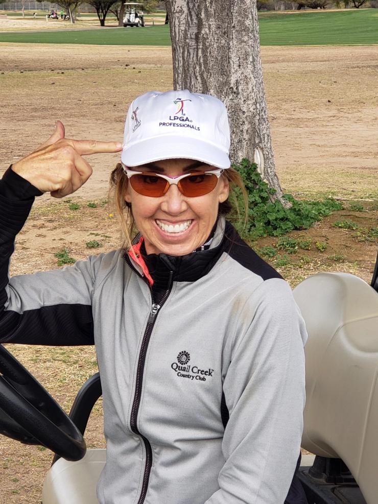 #1inaMillion golfer Amy Carmien