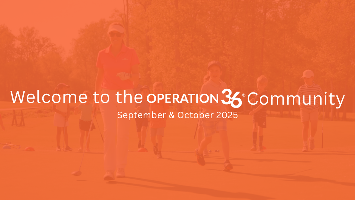 New Golf Facilities Join Operation 36