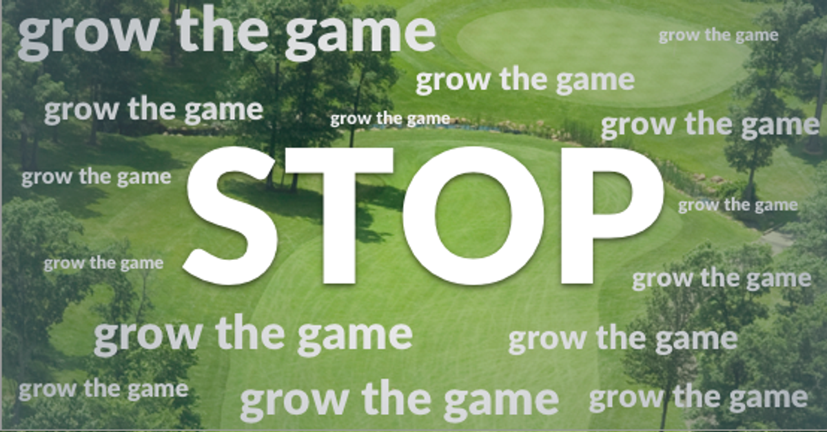 Stop saying grow the game article featured image
