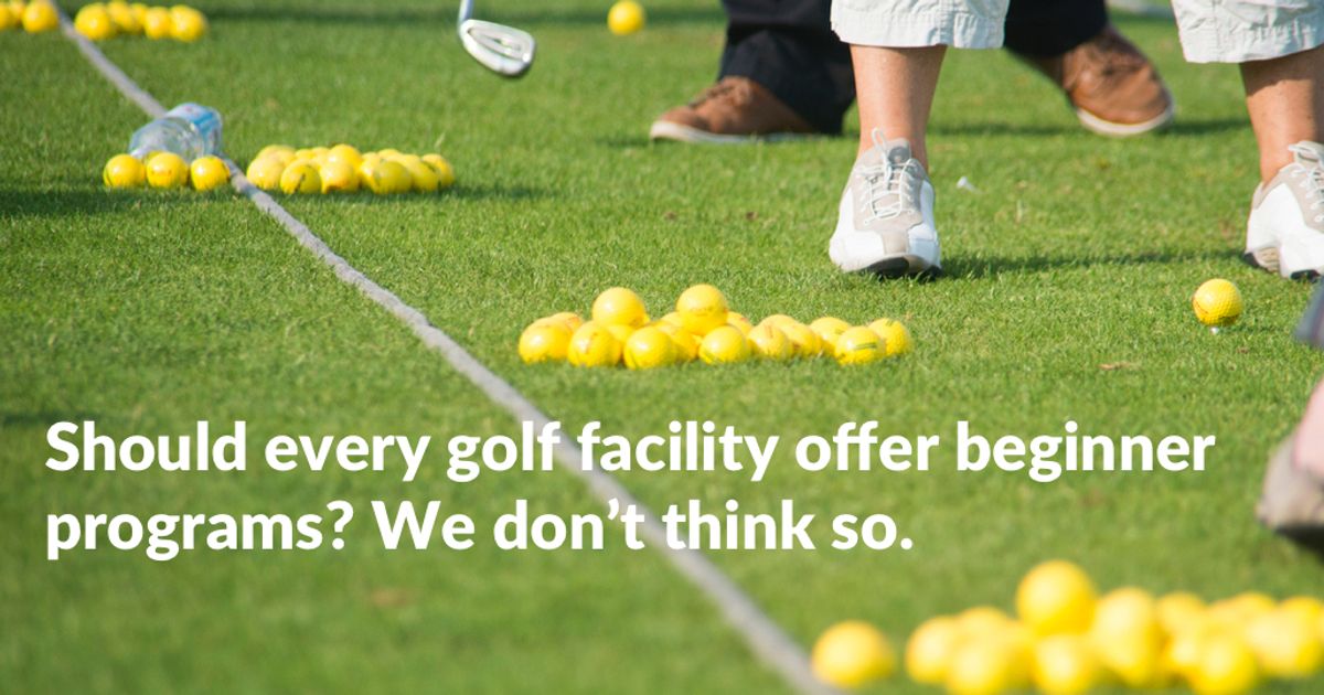 Should Every Golf Facility offer beginner programs article image