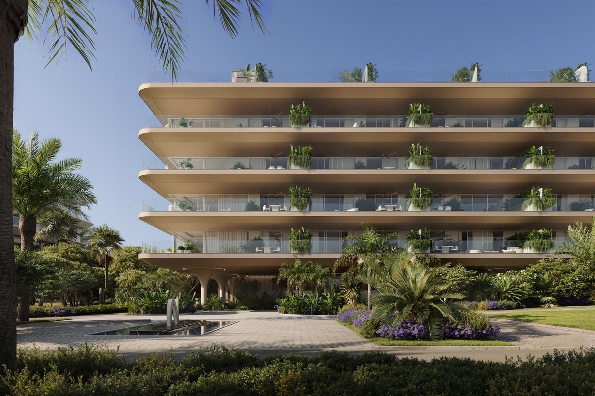 Apartment in Estepona mit Meerblick