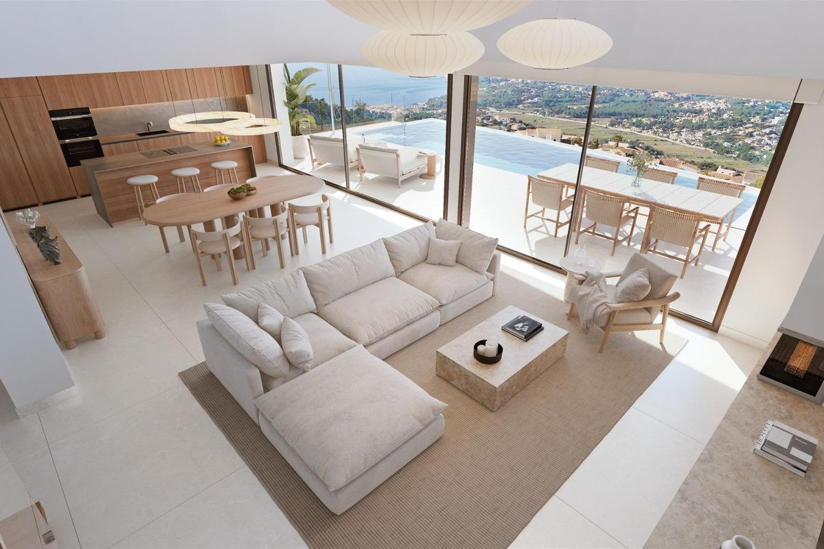3-Schlafzimmer Villa Benitachell Meerblick - Bild 6