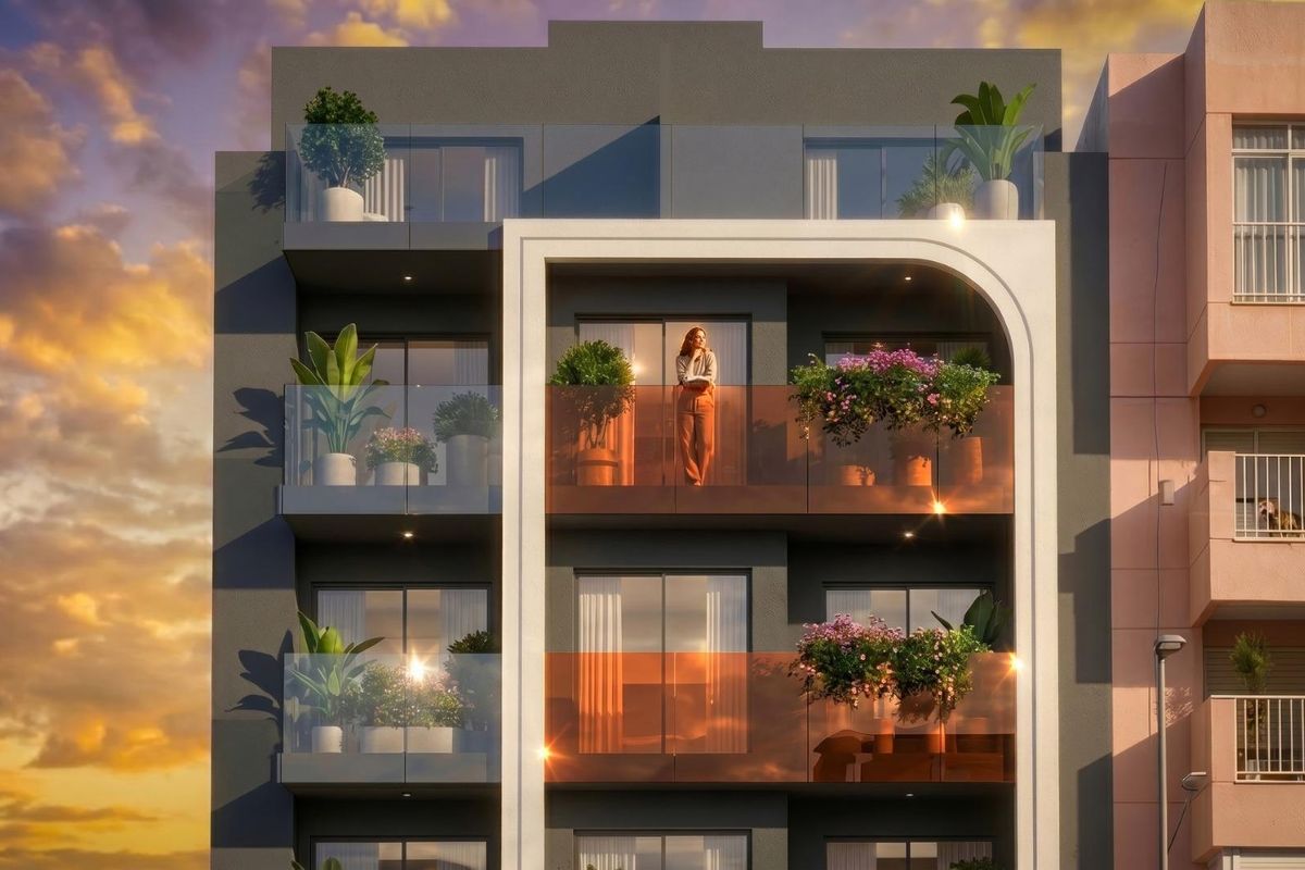 2-Slaapkamer Appartement Guardamar Terras - Afbeelding 9