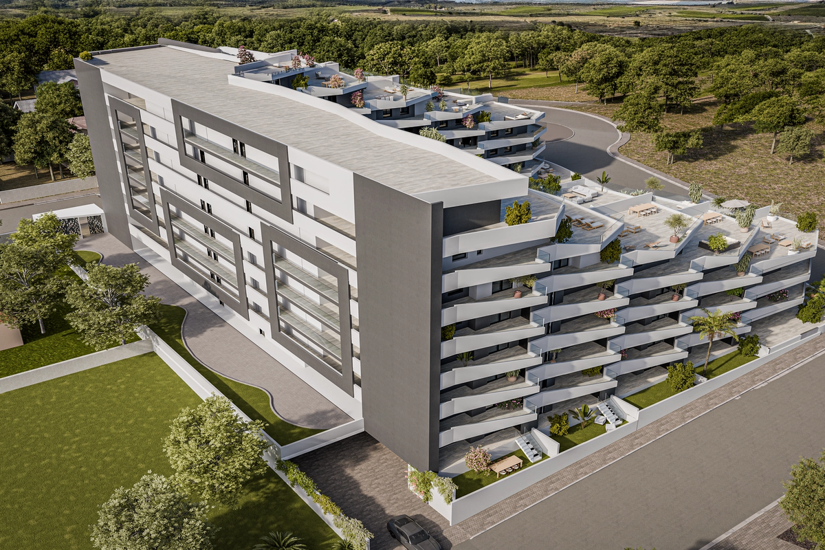 Visualisatie van het exterieur – Nature Resort, San Miguel de Salinas