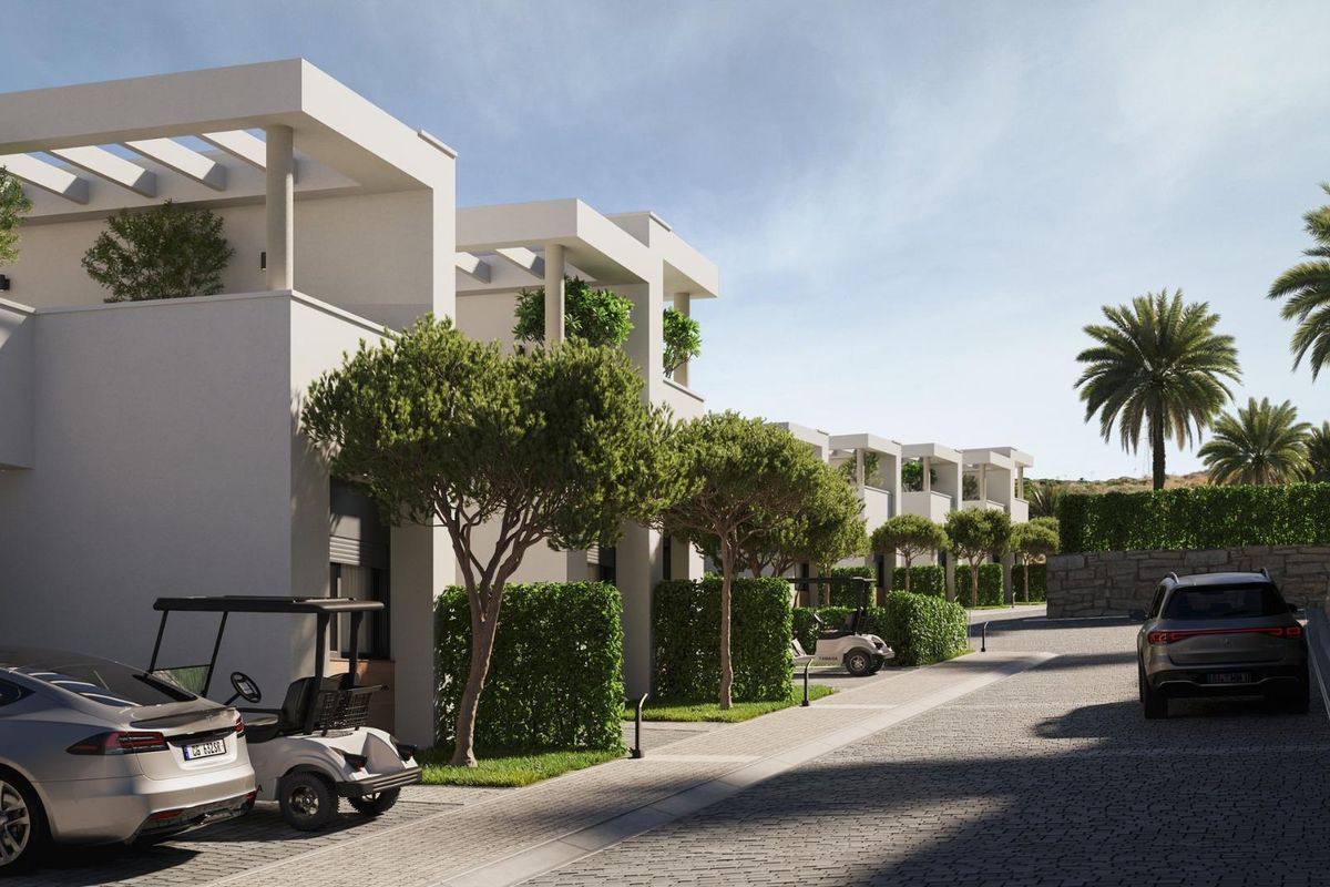 Spacious terrace in Mijas town house