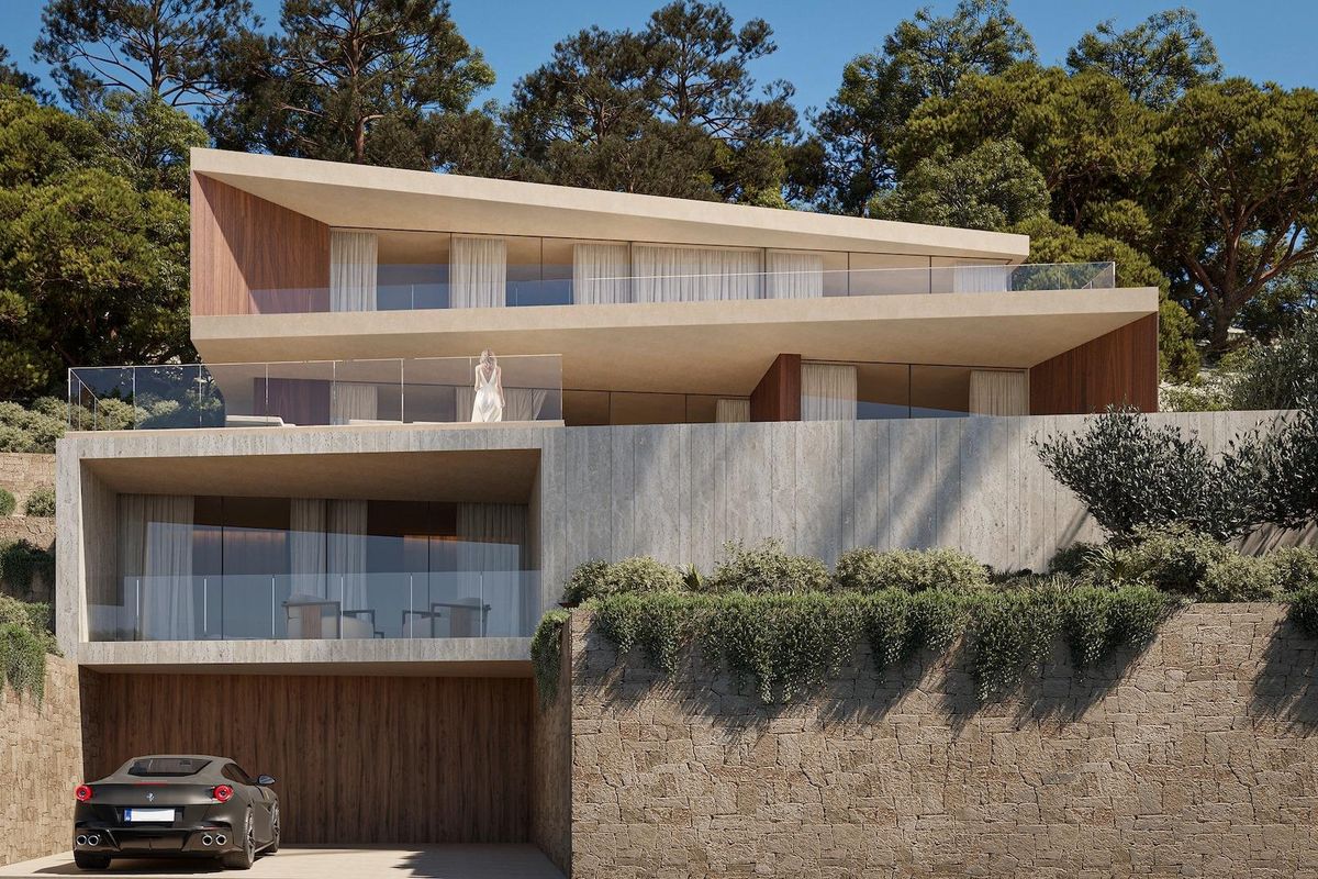 Luxus villa Benissában medencével