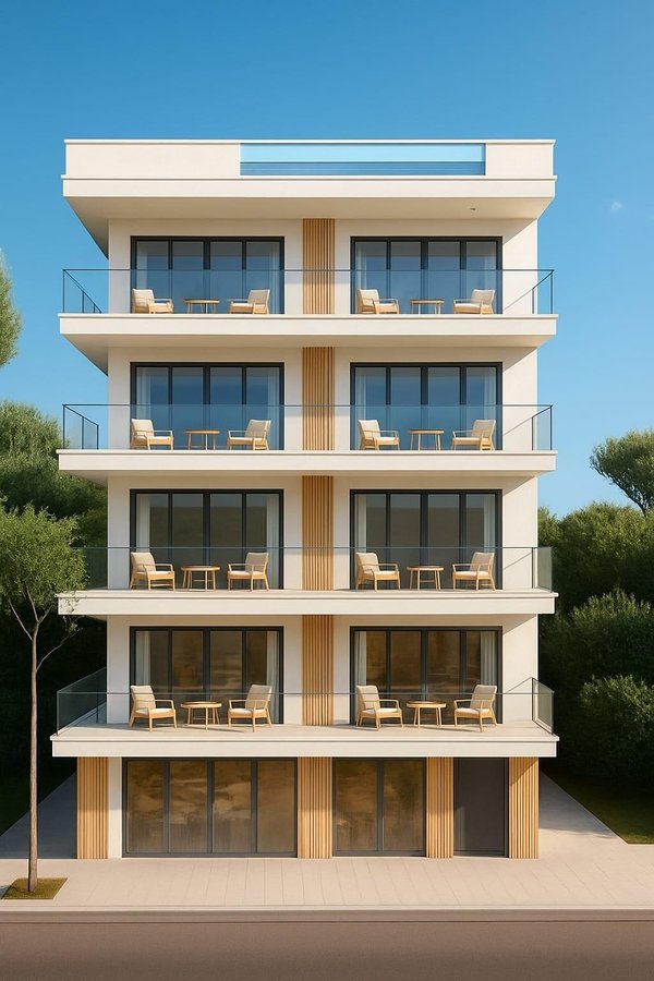 Apartment exterior view in Lo Pagan