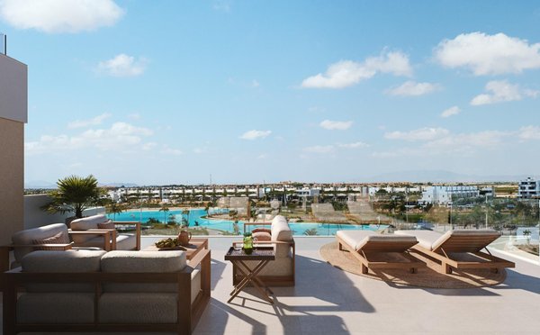 Penthouse met terras in Torre Pacheco