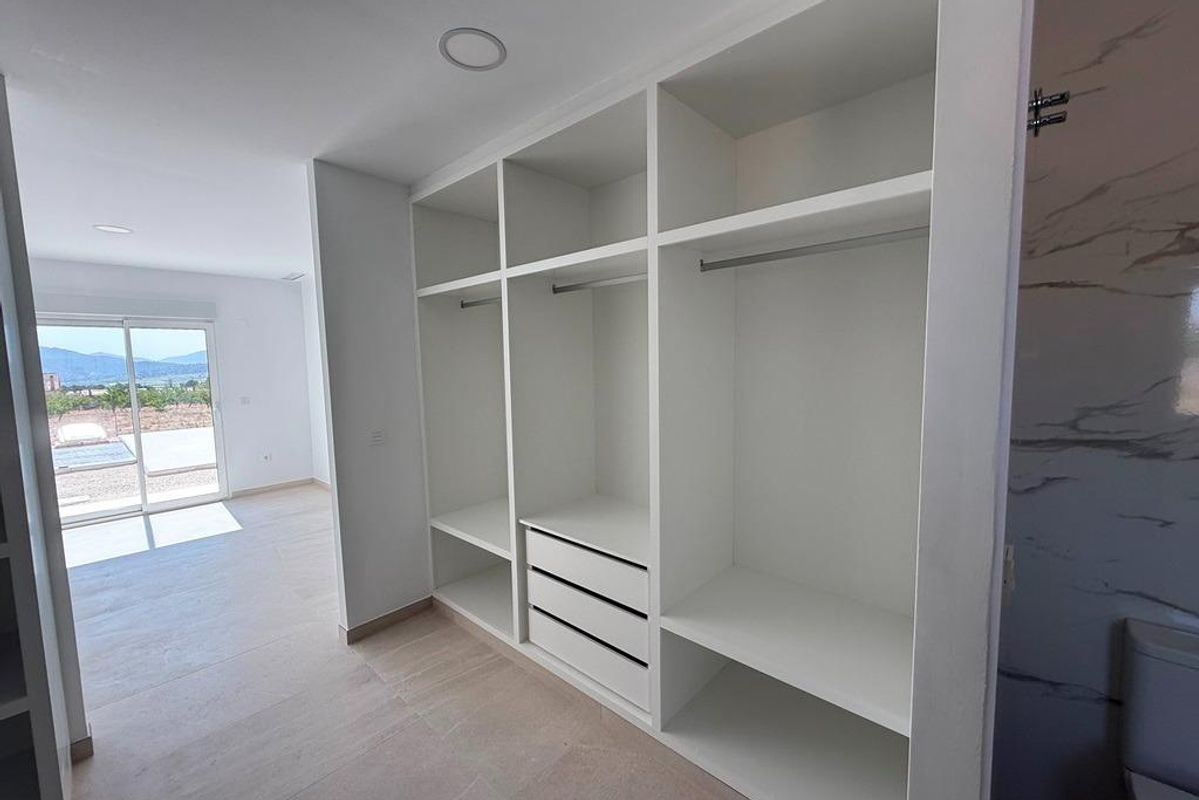 Uitzicht vanuit Pinoso villa