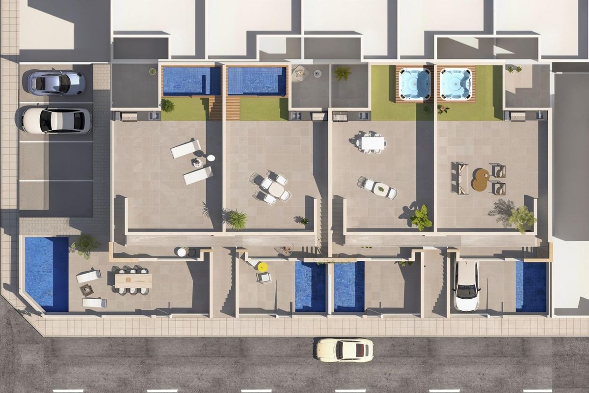 Modern kitchen in San Pedro bungalow