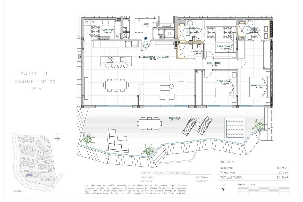 3-Hálószobás Penthouse Fuengirola Tengerre Néző - Kép 19