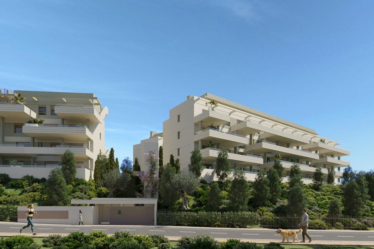 Moderne inrichting van penthouse Mijas