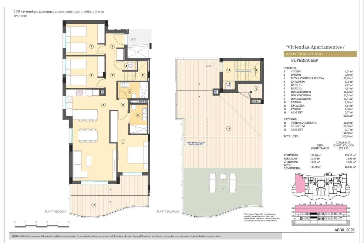 Außenansicht der Wohnung in Finestrat
