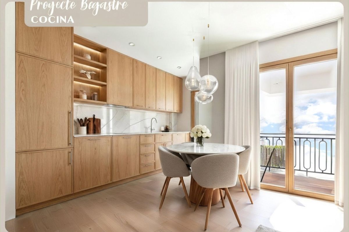 Terrasse des Apartments in Bigastro