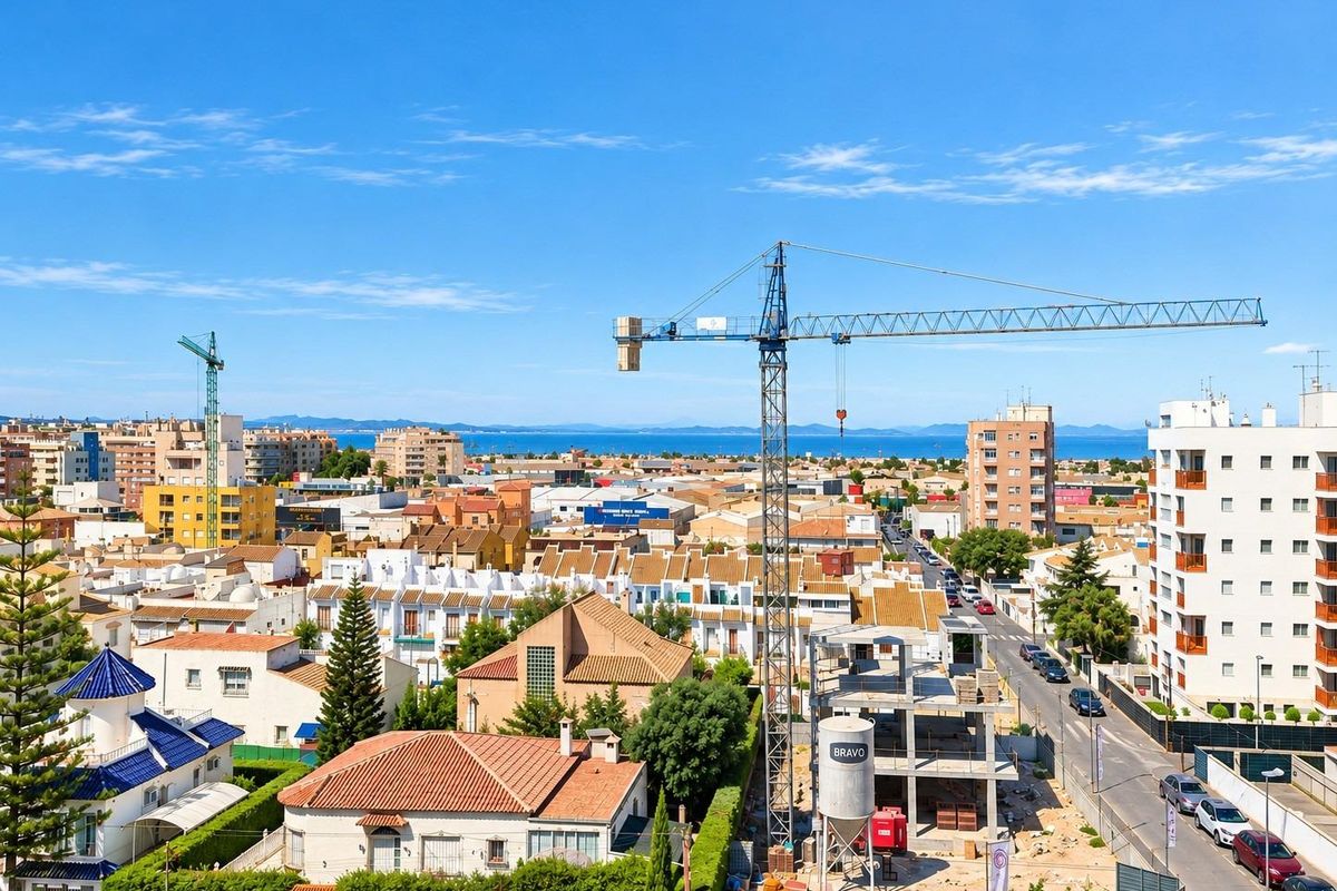Proximity to Mediterranean coastline from apartment