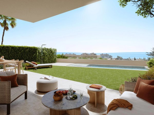 Stadthaus in Málaga mit Meerblick