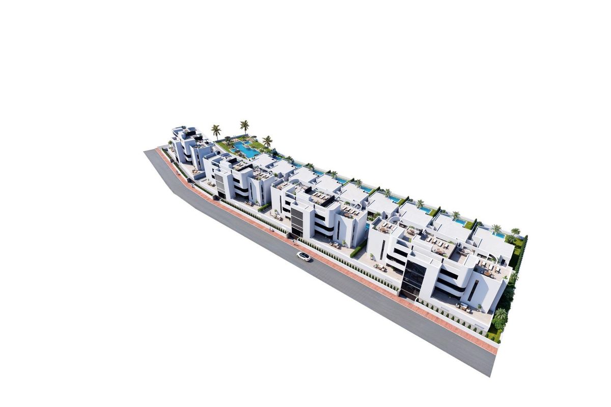 Eingangsbereich des Penthouses in Los Alcazares