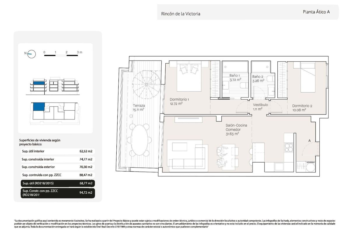 Exterieur van penthouse complex Rincon