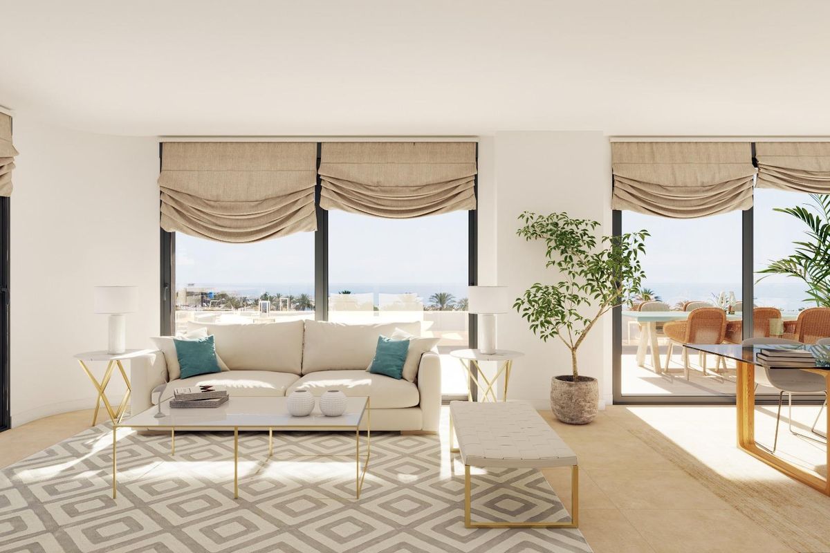 Modern interior of Torremolinos apartment