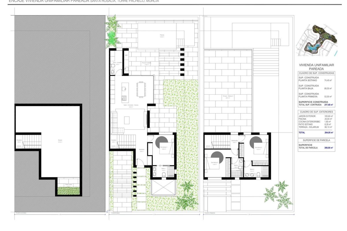 3-Hálószoba Town House Torre Pacheco Terasz - Kép 14
