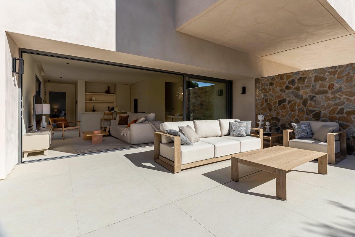 Küchenbereich, offen und funktional