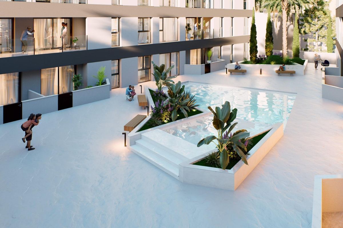 Moderne keuken penthouse San Pedro