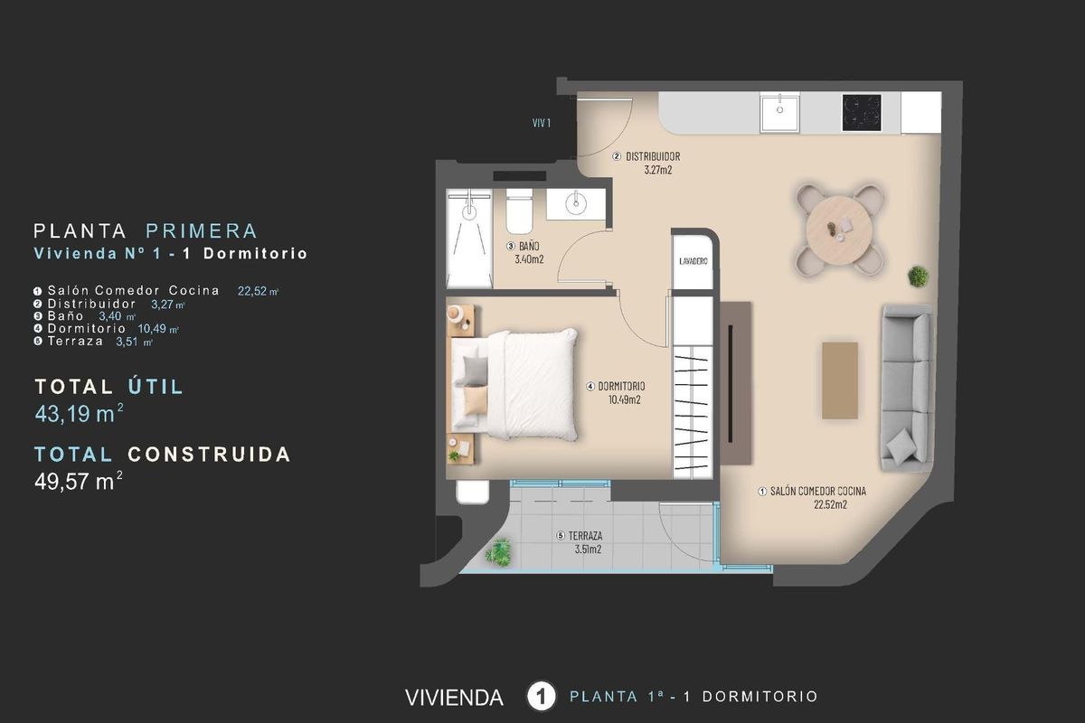 High-quality finishes in Torrevieja apartment