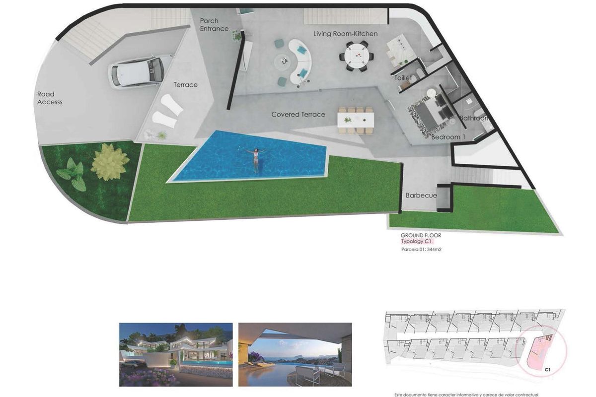 Garage and additional space in Benitachell villa