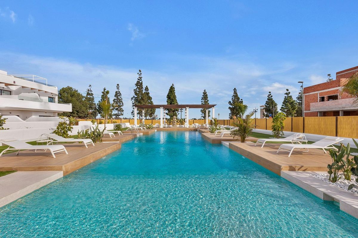 Nieuwbouw wooncomplex nabij Serena Golf en de Mar Menor in Los Alcazares