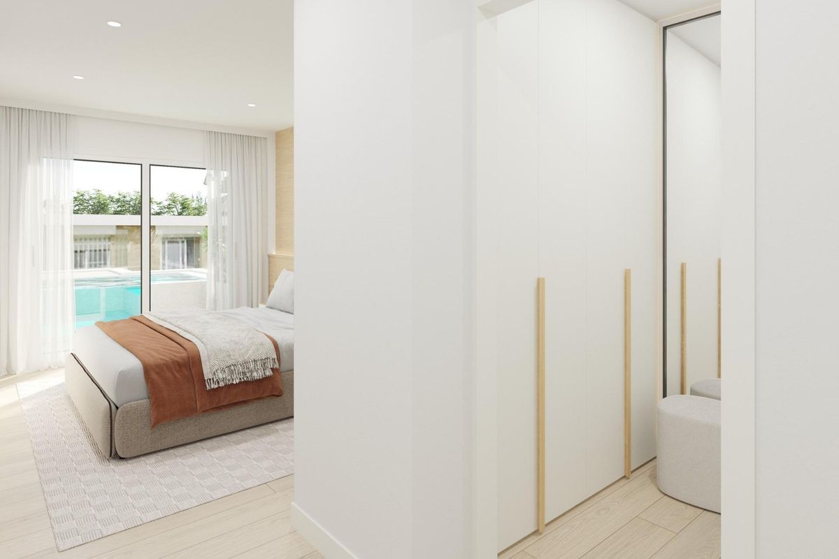Nieuwbouwwoningen vlakbij het strand in het centrum van Guardamar del Segura