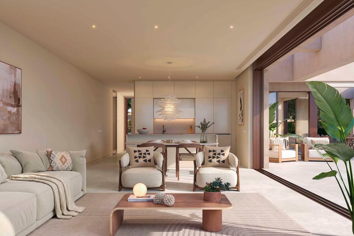 Wohnbereich der Villa, geräumig und luxuriös