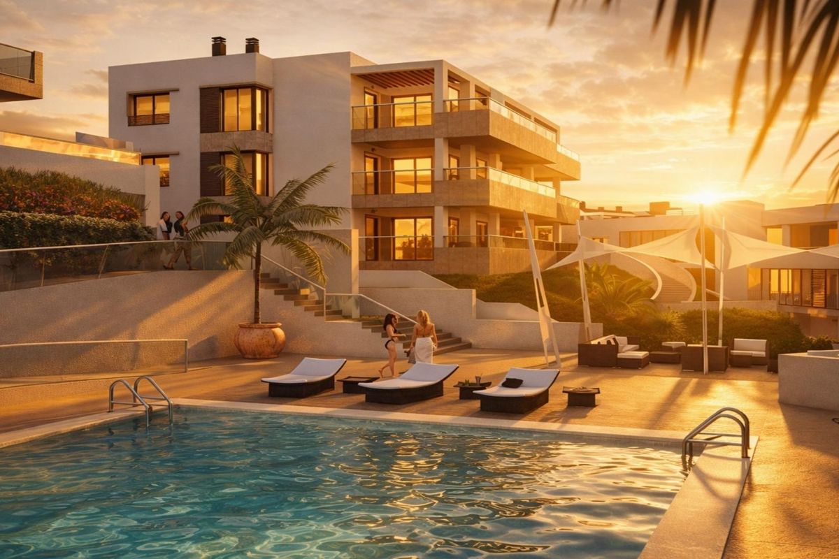 Luxury beachfront apartment in Torrenueva