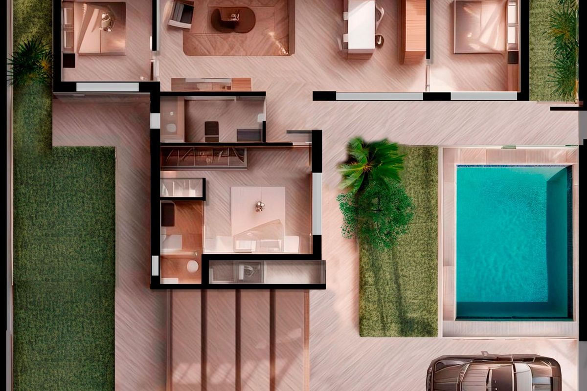 New Build Independent Villas with Private Pool and Solarium in Roldán, Torre-Pacheco