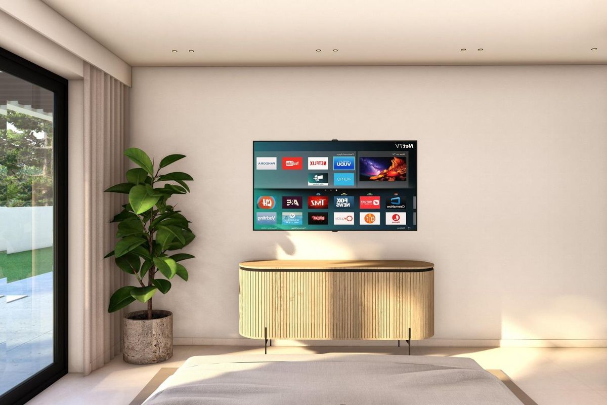 Slaapkamer met en-suite badkamer