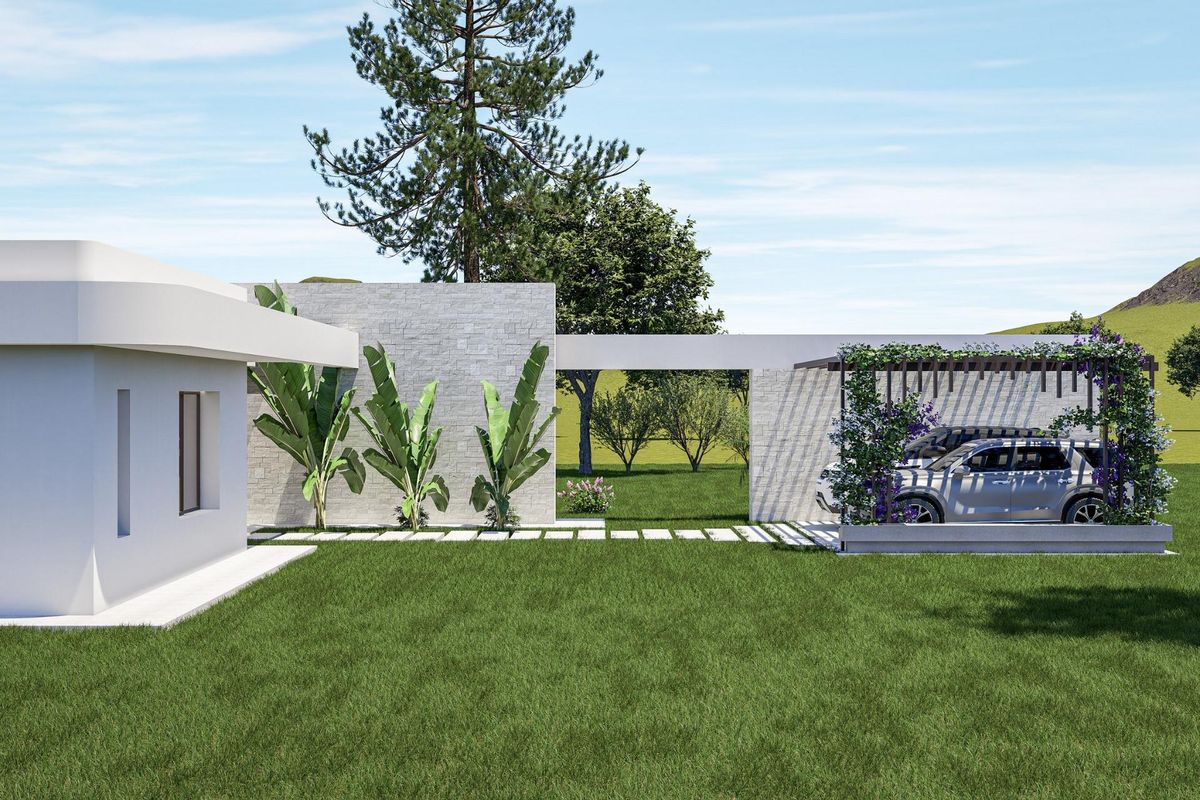 Poolbereich der Villa in Pinoso