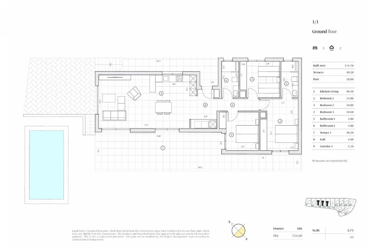 3-Schlafzimmer Villa Finestrat Terrasse - Bild 16