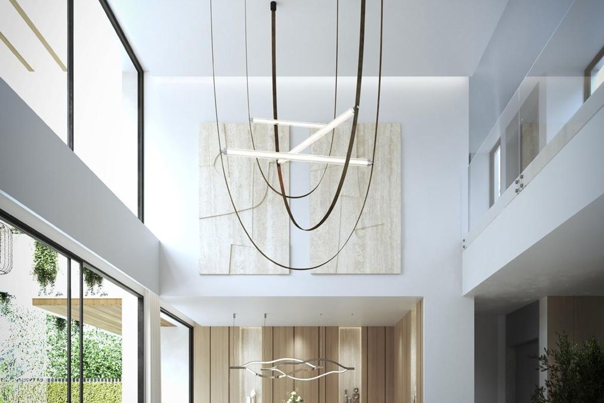 Moderne architectuur in Marbella villa